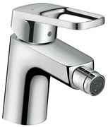 Rubinetto per bidet getto laminare cristallino Logis Loop HANSGROHE cromato lucido