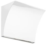 Flos Pochette Up/Down Led Lampada 20x14 cm Da Parete a luce diretta/indiretta in zama Bianco