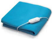 Sencor - Coperta elettrica riscaldante 60 W/230 V 150x80 cm blu
