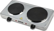 G3Ferrari G10122 - Fornello a due piastre 2500W/230V in acciaio inox