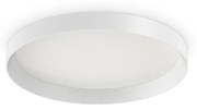 Plafoniera Moderna Fly Alluminio-Materie Plastiche Bianco Led 18W 3000K