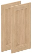 Anta per pensile basso, angolare interno DELINIA ID Prague L 36.6 x  H 76.5 cm rovere chiaro semi opaco