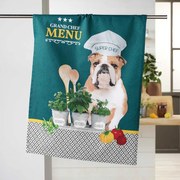 Asciugamano in cotone 50x70 cm Hot dog - douceur d'intérieur