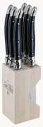 Ceppo portacoltelli con 6 coltelli Debutant