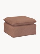 Poggiapiedi da divano in lino Nomad