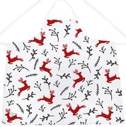 Grembiule in cotone con motivo natalizio They Are Flying - Butter Kings