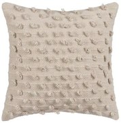 Cuscino Cotone Beige 45 x 45 cm