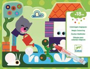 Libro da colorare magico - nel giardino