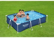 Piscina fuori terra tubolare BESTWAY Steel Pro blu L int 3 x 2 m