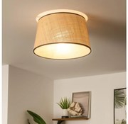Brilagi - Plafoniera LED CERIA 1xE27/40W/230V Ø 35 cm beige