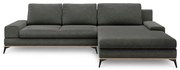 Divano letto angolare grigio scuro, angolo destro Planet - Windsor &amp; Co Sofas