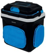 Sencor - Frigo auto portatile 24 l 60W/12V/230V nero/blu