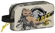 Portamerenda Termico Jurassic World Warning Grigio 21.5 x 12 x 6.5 cm