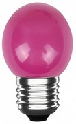 Lampadina Led E27 G45 a sfera 3W Rosa LedLedITALIA