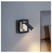 Redo 01-3092 - Luce Spot da parete a LED CLOSER LED/6W/230V nero