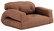Divano letto arancione 140 cm Hippo - Karup Design