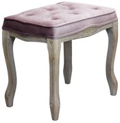 NAPO - sgabello vintage in velluto