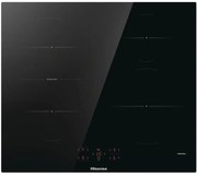 HI6421BSC. Colore del prodotto: Nero, Posizionamento dell'apparecchio: Da incasso, Dimensione della larghezza del piano cottura: 59.5 cm. Tipo di