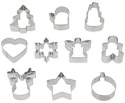 Set di stampi per biscotti a tema natalizio 10 pz – Blomsterbergs