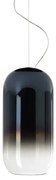 Gople Lampada a Sospensione Blue Sapphire/Nero - Artemide