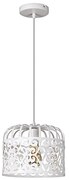 Rabalux 2161 - Lampadario ALESSANDRA 1xE27/60W/230V bianco