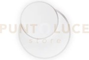 Pouche tondo applique a parete bianco a led 3000k 15w  2000 lm
