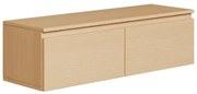 Mobile TV Sospeso 100 cm 2 Ante A Ribalta Rovere Lindberg Lume