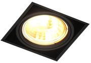 Zuma Line 94361-BK - Lampada da incasso ONEON 1xGU10/50W/230V nera