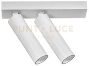 Gfa1474c- faretto spot orientabile 2 luci attacco led 3000k 1044lm ...