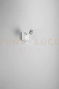 Pin faretto in alluminio bianco orientabile 1 luce attacco gu10 da ...