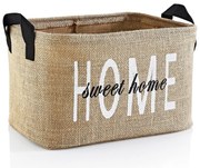 Cestino in iuta 30x22x30 cm - Mioli Decor
