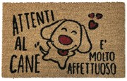 Zerbino in cocco naturale cane affettuoso cm. 80x50