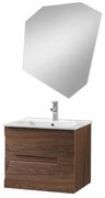 Mobile bagno 60 cm con specchio e base HAITI Tek