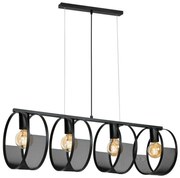 Lampadario su filo SINER 4xE27/60W/230V