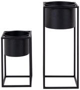 Set di vasi in metallo 2 pz Marla - House Nordic