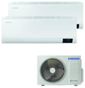 Condizionatore a muro multisplit SAMSUNG Luzon 9+12 12000 BTU classe raffreddamento A+++ classe riscaldamento A++