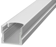 Profilo Alto 1m e 2m per striscia LED Alluminio Quadrato Variante Lunghezza Profilo 2 metro