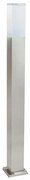 Paletto da Giardino 100cm in acciaio INOX, IK06, IP54 base E27 Base E27