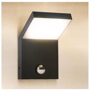 Brilagi - Lampada da parete a LED per esterni con sensore RIANO LED/8W/230V Antracite