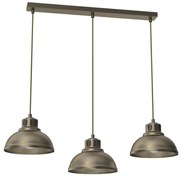 Lampadario a sospensione con filo SVEN 3xE27/15W/230V ottone