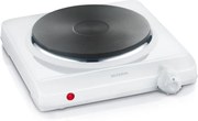 Severin KP 1091 - Fornello elettrico a piastra singola 1500W/230V bianco
