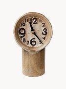 Orologio da tavolo in ceramica dipinto a mano Retro