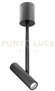 Gfa1451c- faretto spot orientabile 1 luce attacco led 3000k 505lm 7...