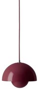 &Tradition - Flowerpot VP1 Lampada a Sospensione Dark Plum &Tradition