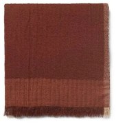 Ferm Living - Weaver Throw Red Brown ferm LIVING