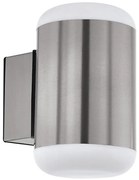 Eglo 97843 - Lampada da esterno MERLITO 1xE27/10W/230V IP44 cromo opaco