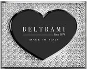 Portafoto Cuore Mosaico argento foto 10x15 cm Beltrami con argento Miro Silver