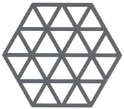 Tappetino in silicone grigio Triangoli - Zone