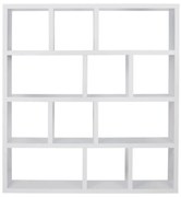 Libreria bianca 150x159 cm Berlin - TemaHome