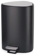 Cestino per la spazzatura nero opaco in acciaio con pedale 5 l EasyStore Luxe – Joseph Joseph